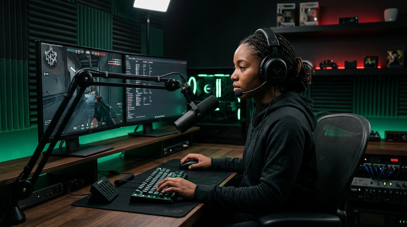 Creator working in the entertainment and gaming space